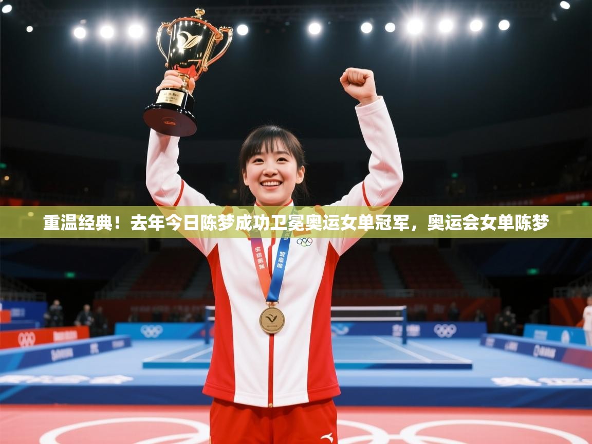 蓝鲸体育网页版网址-重温经典！去年今日陈梦成功卫冕奥运女单冠军，奥运会女单陈梦  第3张